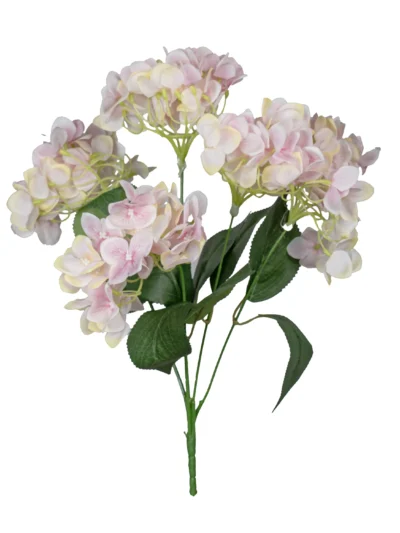 Ms6 0100 Islak Pembe Beyaz Ortanca 45 Cm